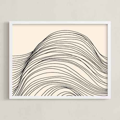 This is a midnight art with standard by Jayne Alfieri called riders curl 1