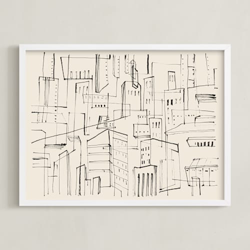 This is a sandpaper art with standard by Catilustre called city ragtimes