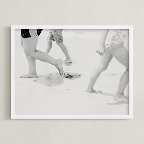 This is a black and white art with standard by Shawna Urban called autonomy