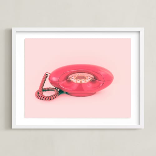 This is a baby pink art with standard by Deborah Chou called call me maybe 1