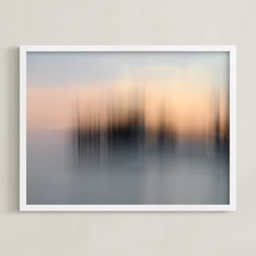 This is a sunset art with standard by Rachel Francis called last light