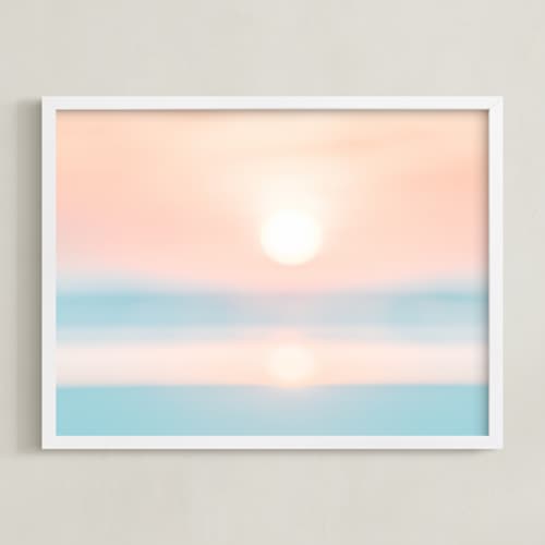 This is a sunset art with standard by Tania Medeiros called sol