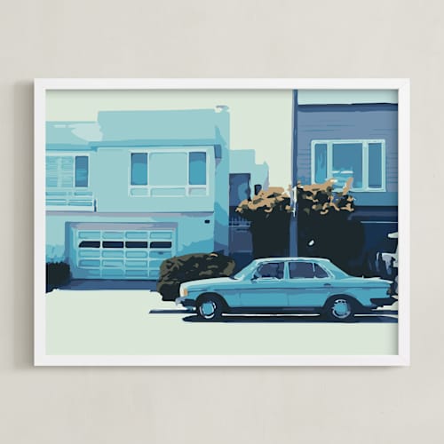 This is a the blues art with standard by Adriana Rojas called the blues