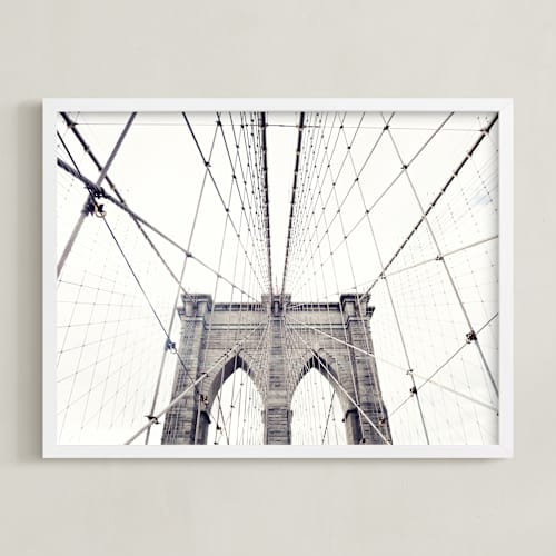 This is a white art with standard by Caroline Mint called a classic