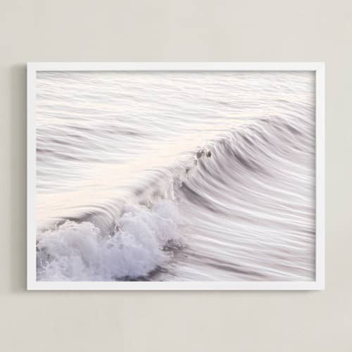 This is a original silver art with standard by Lisa Sundin called cayucos soft waves