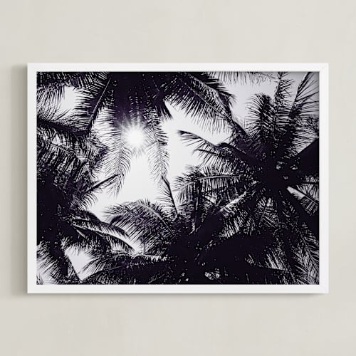 This is a black & white kids wall art with standard by Alaric Yanos called flare and shade
