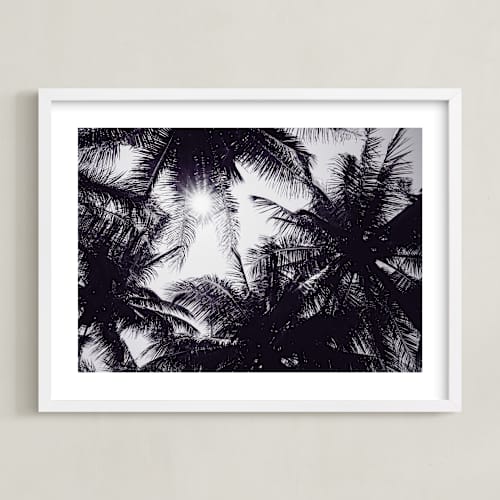 This is a black & white kids wall art with standard by Alaric Yanos called flare and shade