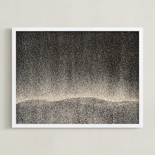 This is a sandy beige kids wall art with standard by Chris Benjamin called sandscape 46