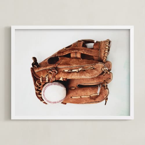This is a leather art with standard by Alicia Abla called all star