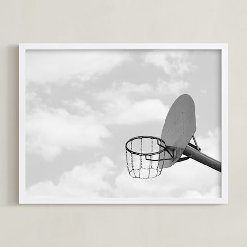 This is a moon art with standard by Paola Benenati called sky hoop