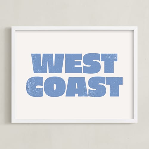 This is a coastal blue art with standard by Itsy Belle Studio called coast vibes iii