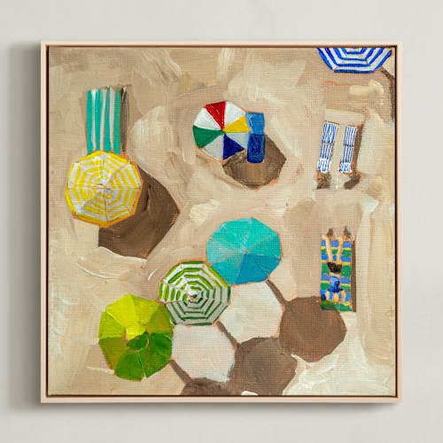 This is a lime art with standard by Lisa Grizaniuk called beach day 2