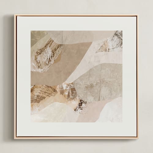 This is a putty art with standard by Melanie Severin called mountage 1