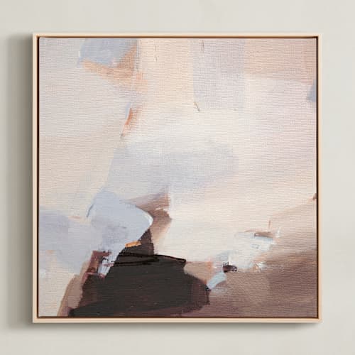 This is a brown & ivory art with standard by Arohika Verma called salt air 4