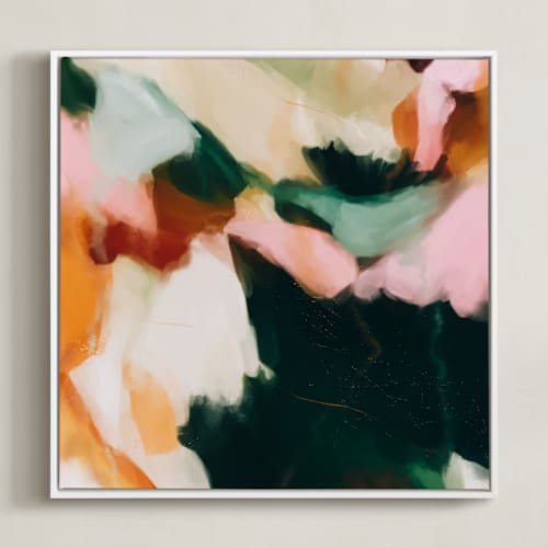 This is a emerald green art with standard by Parima Studio called promenade