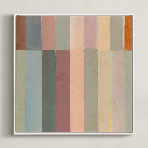 This is a mauve art with standard by Lindsay Megahed called piano bars i