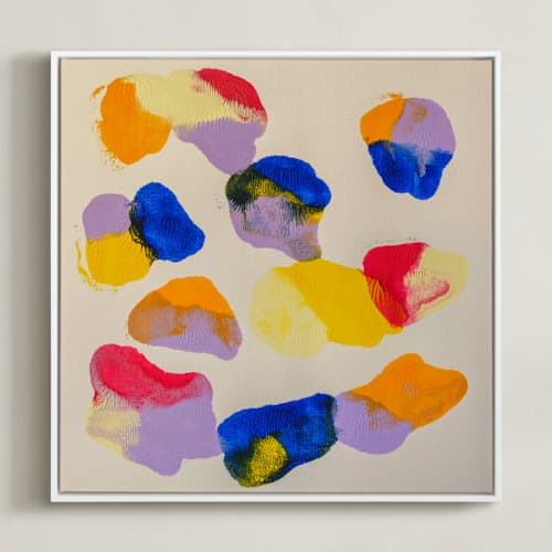 This is a radiance art with standard by Justin Sayarath called nectar