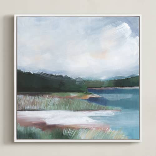 This is a torrey blue art with standard by AlisonJerry called torrey pines i