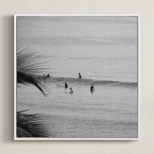 This is a black and white art with standard by Annie Seaton called don't worry, be happy ii