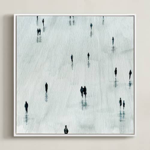 This is a grey art with standard by Lulaloo called sombras