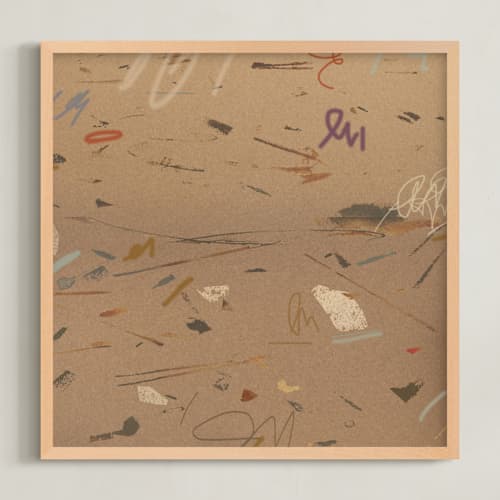 This is a brown art with standard by Shiho Whitehead called free_1