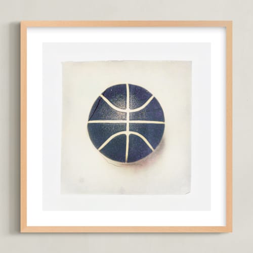 This is a vintage nursery wall art with standard by Kamala Nahas called lifted sports 2
