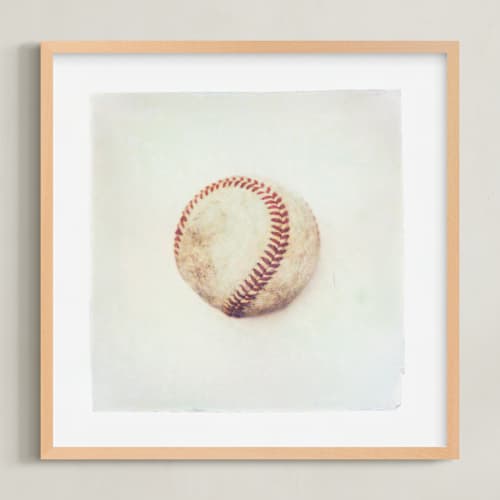 This is a vintage nursery wall art with standard by Kamala Nahas called lifted sports 1