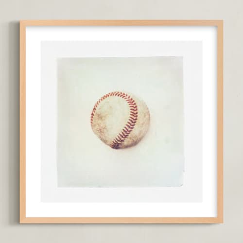 This is a vintage nursery wall art with standard by Kamala Nahas called lifted sports 1