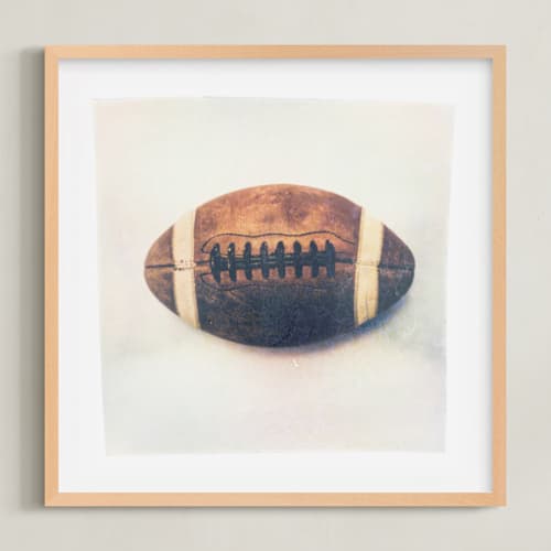 This is a vintage nursery wall art with standard by Kamala Nahas called lifted sports 3