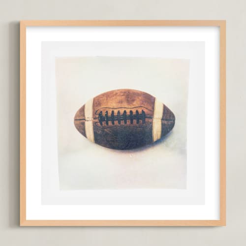 This is a vintage nursery wall art with standard by Kamala Nahas called lifted sports 3