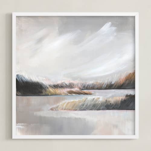 This is a misty grey art with standard by AlisonJerry called misty beaches ll