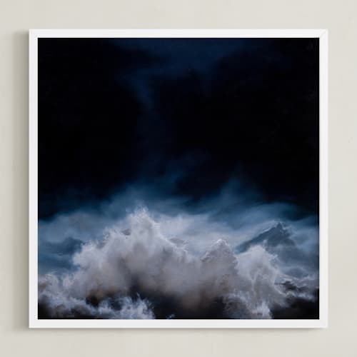 This is a mist art with standard by Emily Morris called stormy sea