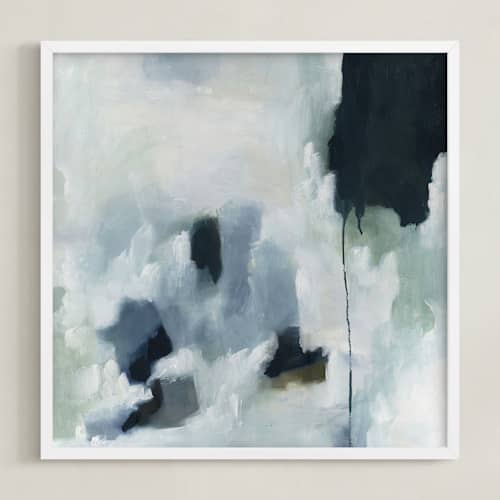 This is a fog art with standard by Nicoletta Savod called woven thoughts