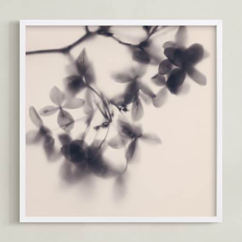 This is a soft pink art with standard by Karen Kardatzke called veiled petals