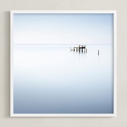 This is a blue art with standard by Maggy Morrissey called sea dreams