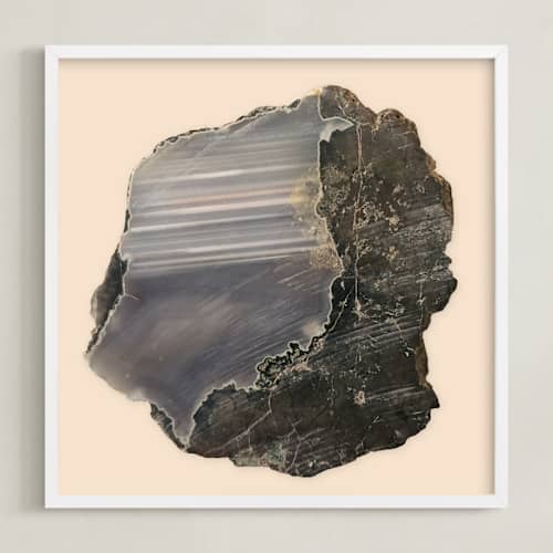 This is a gravell art with standard by Baumbirdy called rock study 1