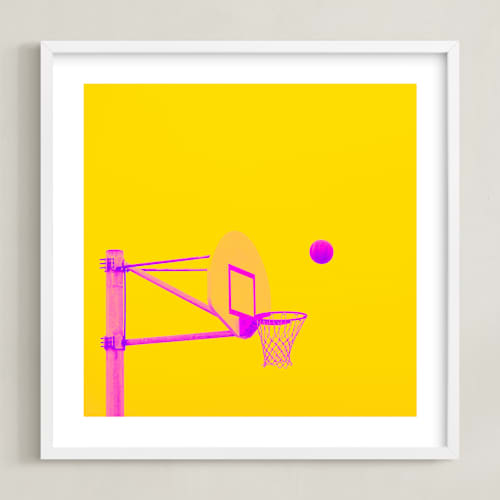 This is a sugar rush kids wall art with standard by Tania Medeiros called court pop 3