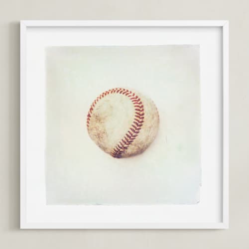This is a vintage nursery wall art with standard by Kamala Nahas called lifted sports 1