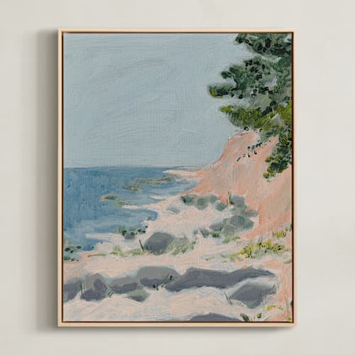 This is a coral art with standard by Lottie Aldarwish called low tide