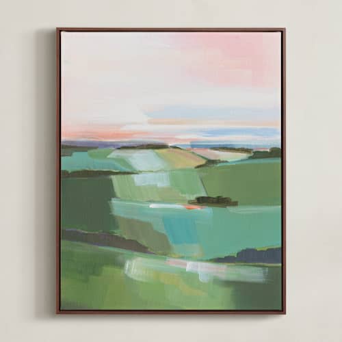 This is a field green art with standard by AlisonJerry called fields to climb 1