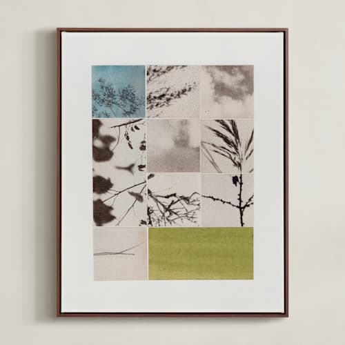 This is a vintage blush art with standard by Alisa Galitsyna called nature in pieces