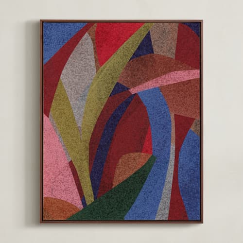 This is a rainbow art with standard by Carrie Moradi called dreaming of anini 1