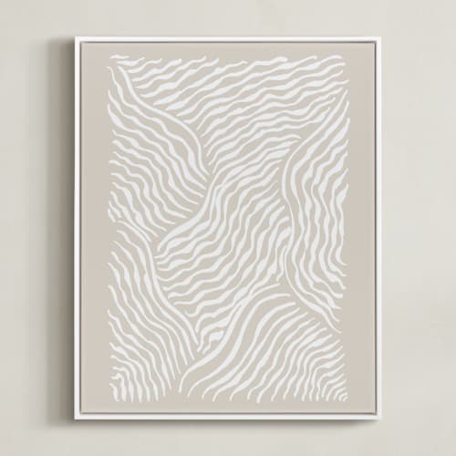 This is a coastal drift art with standard by Jayne Alfieri called watery patchwork