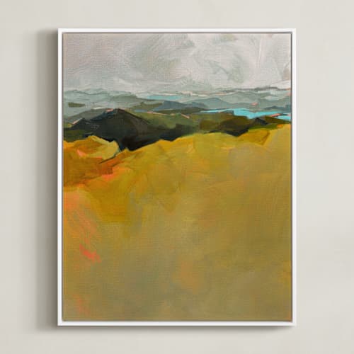 This is a sienna art with standard by Jess Franks called the bigger picture