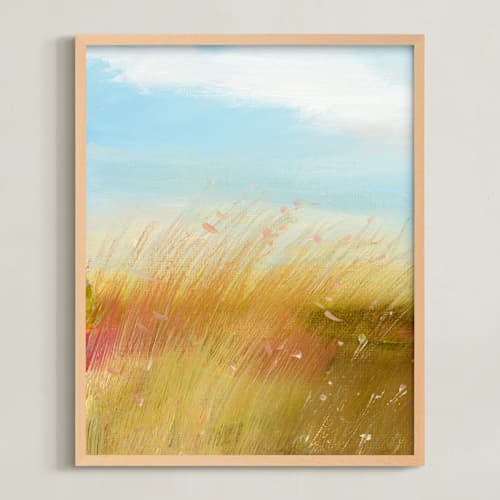 This is a olive art with standard by Lindsay Megahed called afternoon breeze i
