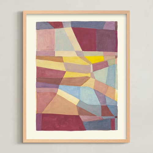 This is a peach art with standard by Catilustre called globe plot