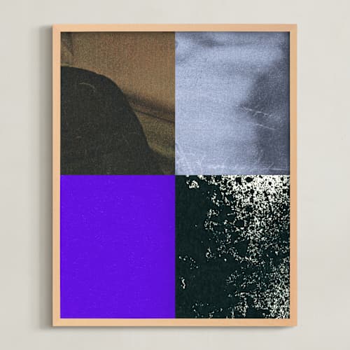 This is a ultra violet art with standard by Sumak Studio called quartet 1