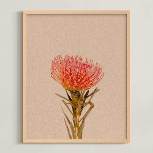 This is a clay art with standard by Paola Benenati called protea collection 1
