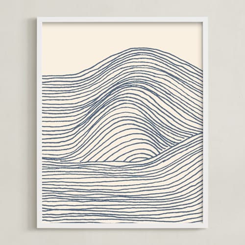 This is a deep ocean art with standard by Jayne Alfieri called rolling waves i