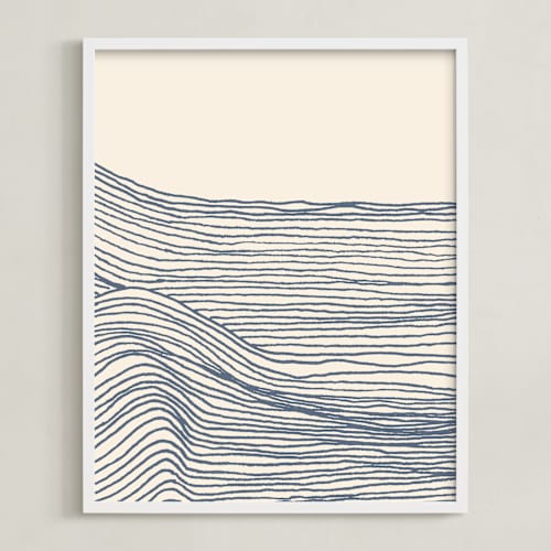 This is a deep ocean art with standard by Jayne Alfieri called rolling waves ii